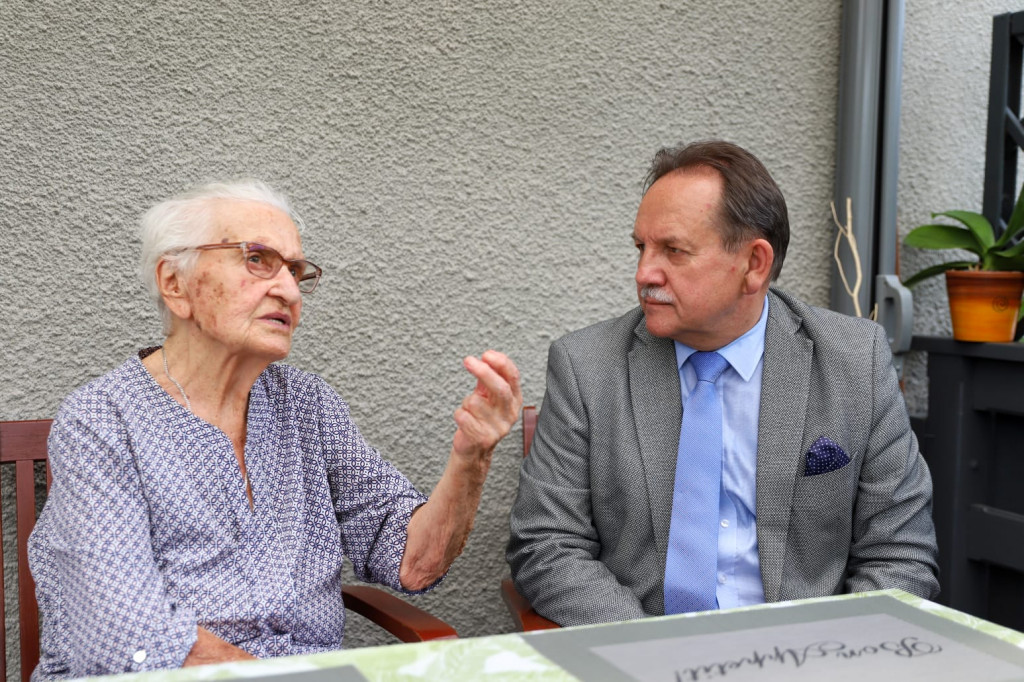Janina Orłowska w Lublińca ma sto lat