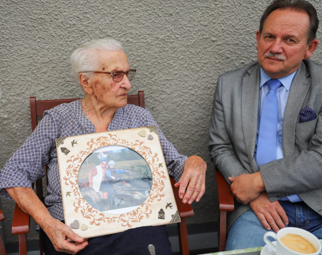 Janina Orłowska w Lublińca ma sto lat