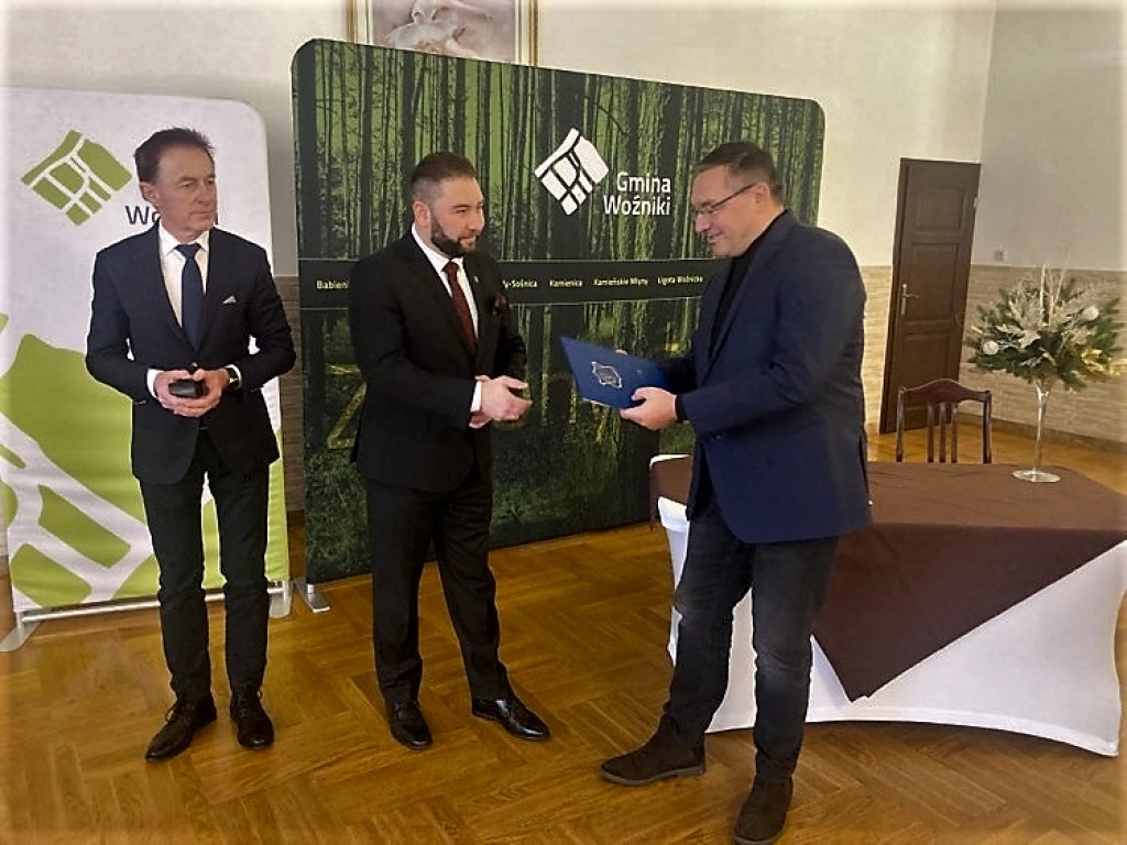 Droga Woźniki-Lubsza po przebudowie