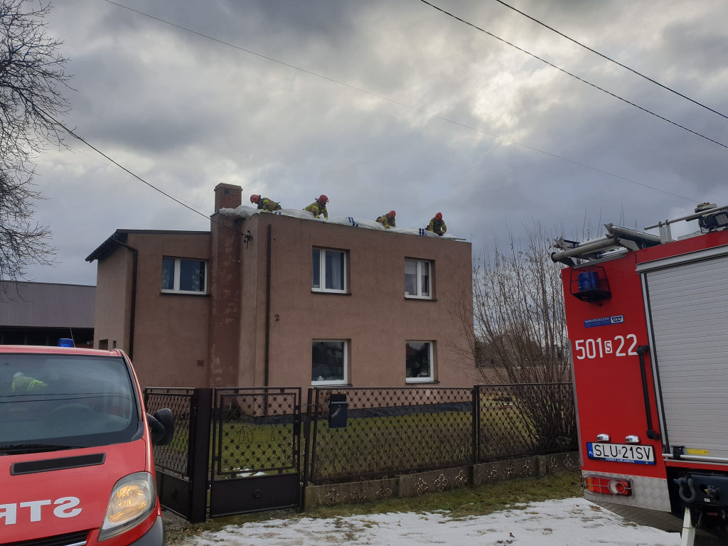 Wichura w powiecie lublinieckim