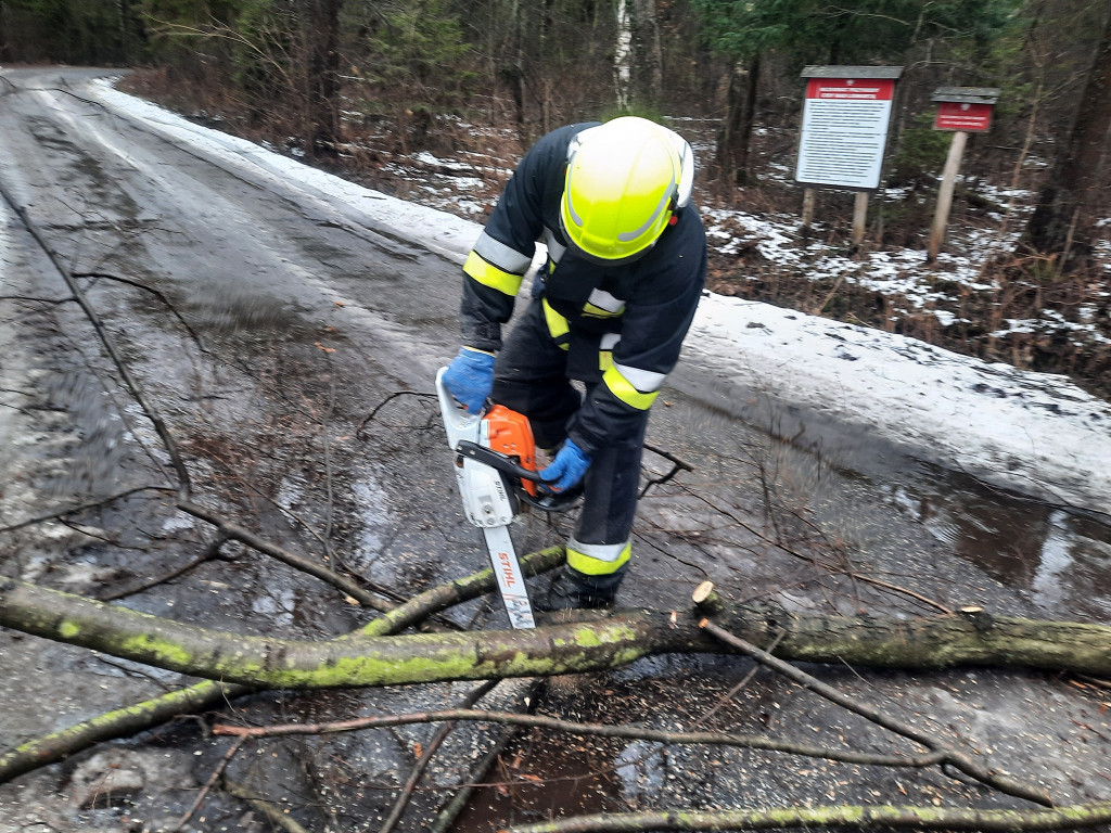 Wichura w powiecie lublinieckim