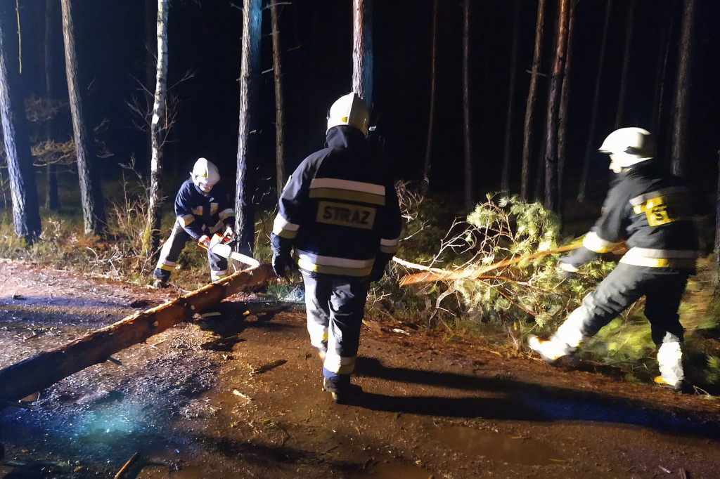 Wichura w powiecie lublinieckim