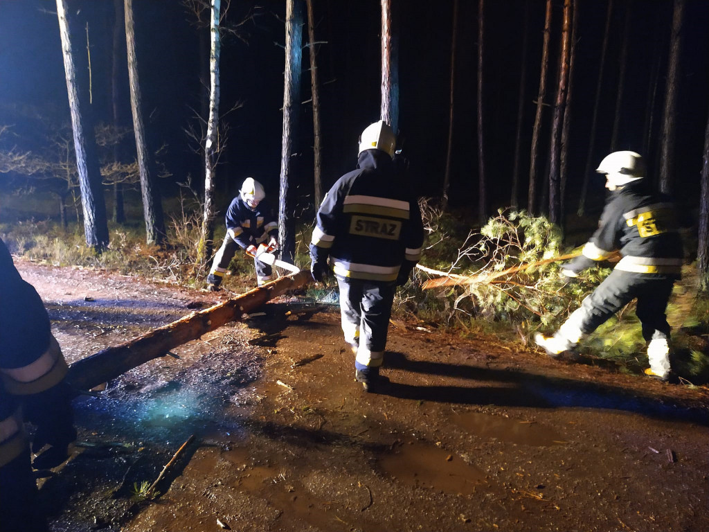 Wichura w powiecie lublinieckim