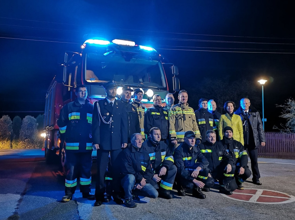 Fabrycznie nowy wóz we flocie OSP Tanina