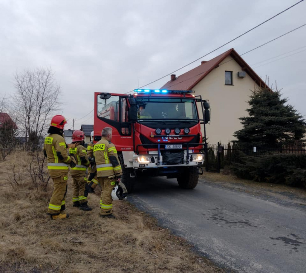 Wciąż płoną trawy! Akcja w Rusinowicach