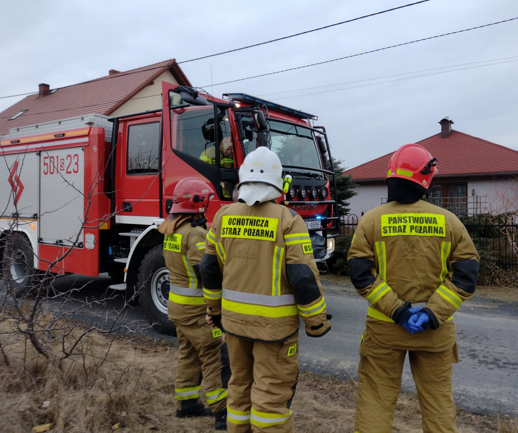 Wciąż płoną trawy! Akcja w Rusinowicach