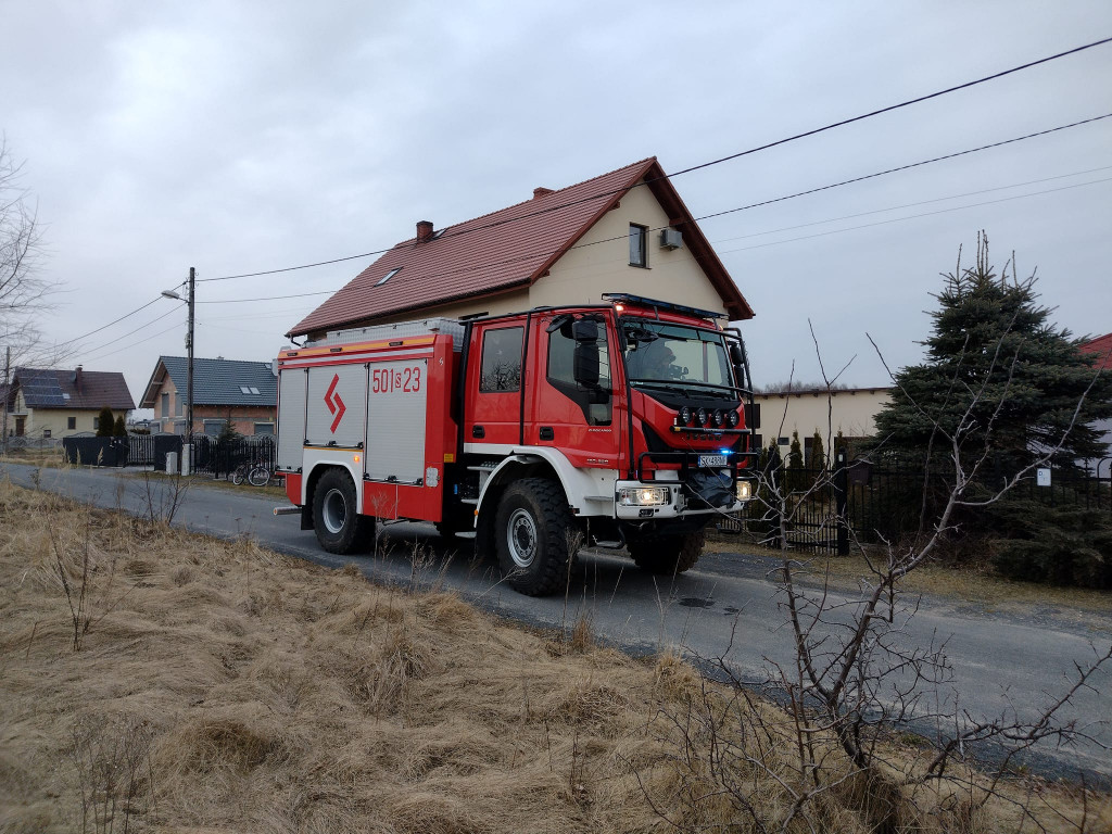 Wciąż płoną trawy! Akcja w Rusinowicach