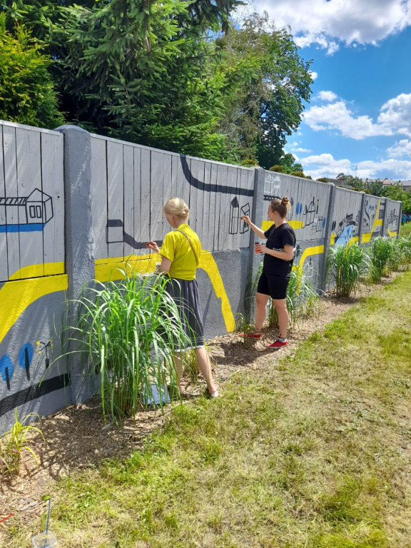 Powstał lubliniecki mural