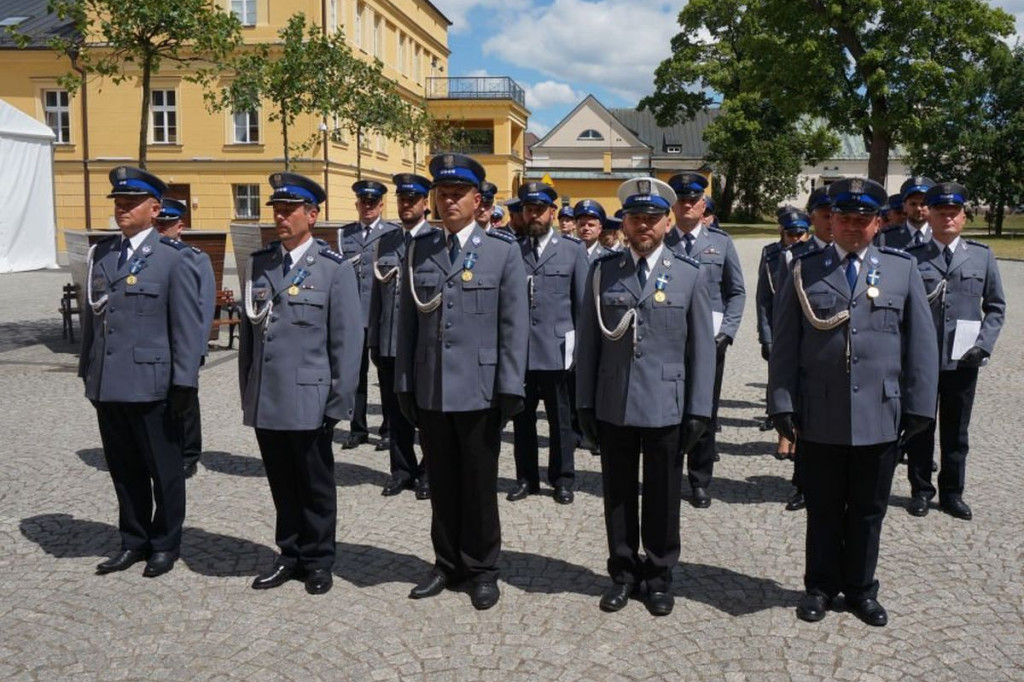 Koszęcin. Święto policji