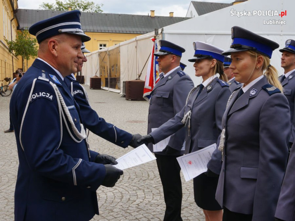Koszęcin. Święto policji