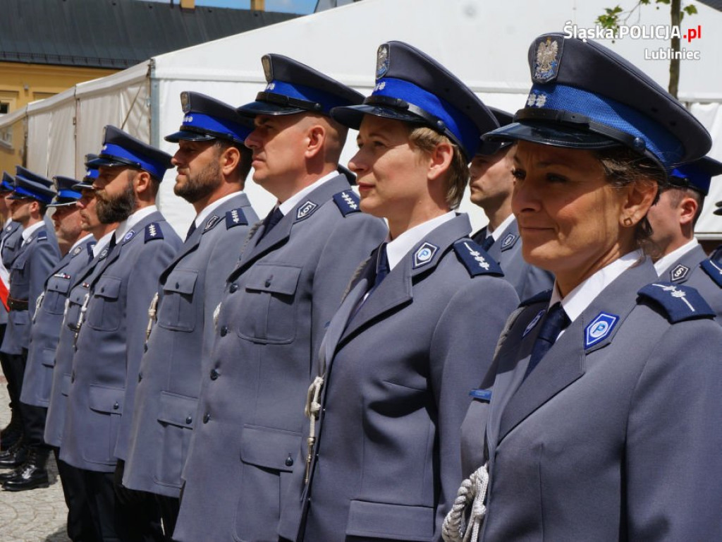 Koszęcin. Święto policji