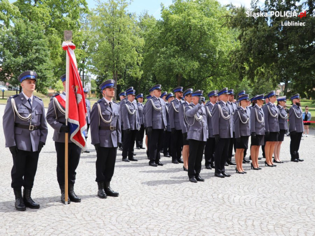 Koszęcin. Święto policji