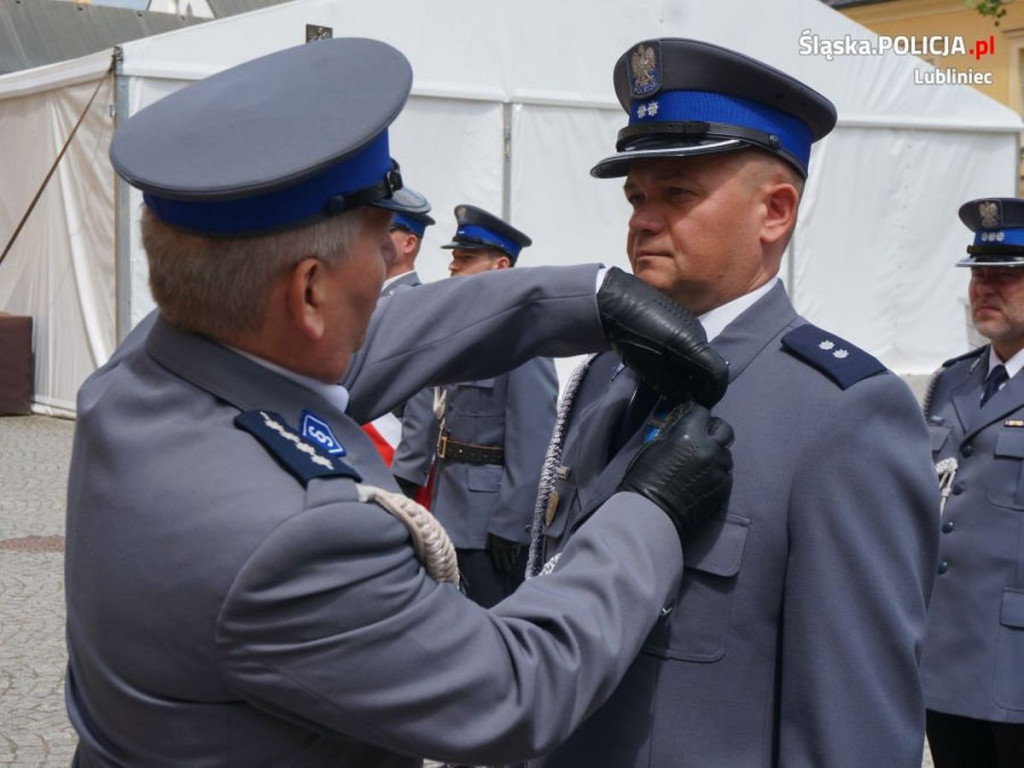 Koszęcin. Święto policji
