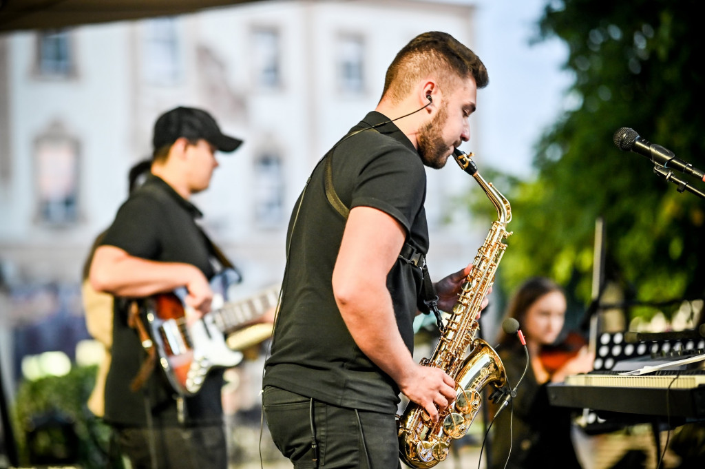 Michał Dandyk na Krzywej Scenie w Lublińcu