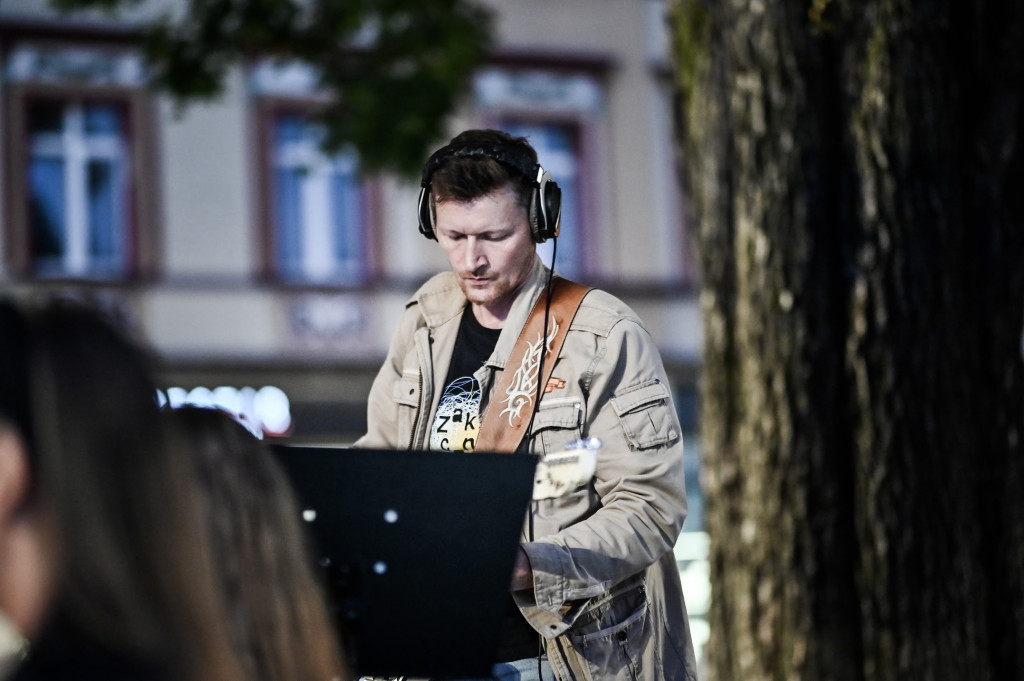 Michał Dandyk na Krzywej Scenie w Lublińcu