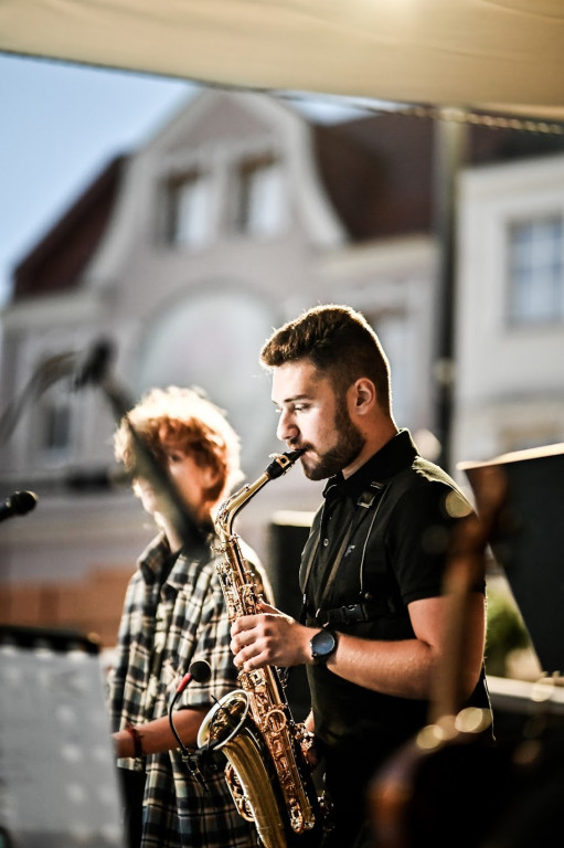 Michał Dandyk na Krzywej Scenie w Lublińcu