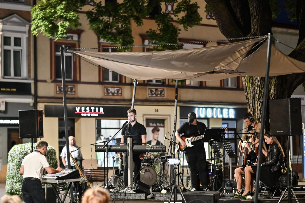 Michał Dandyk na Krzywej Scenie w Lublińcu