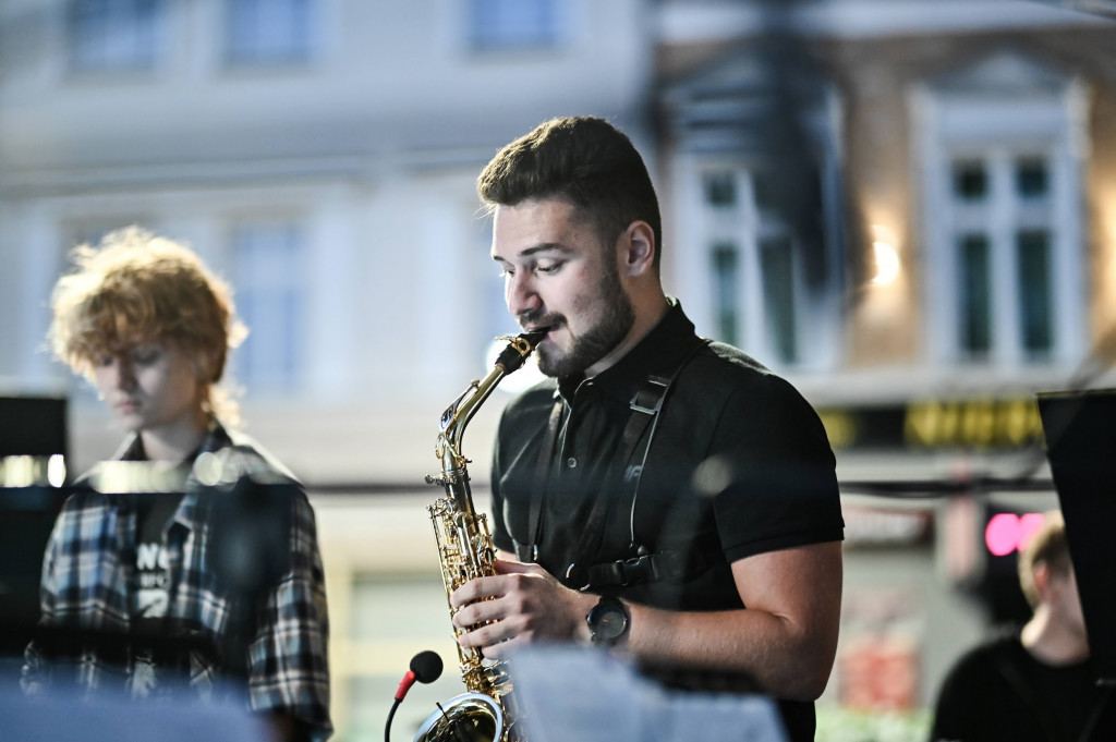 Michał Dandyk na Krzywej Scenie w Lublińcu