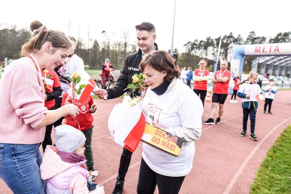 Bieg Niepodległości w obiektywie Czesławy Włuki