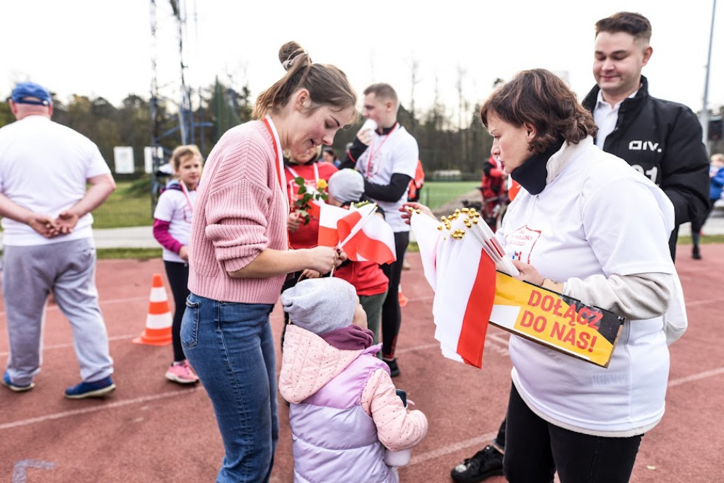 Bieg Niepodległości w obiektywie Czesławy Włuki