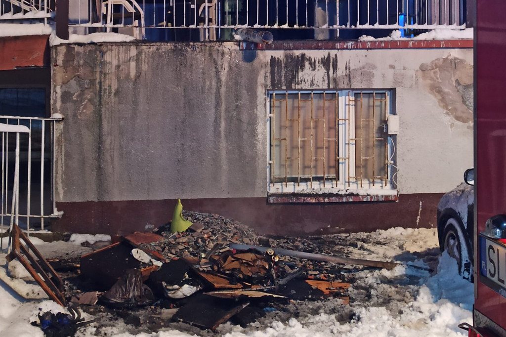 Lubliniec. Pożar w domu pomocy społecznej