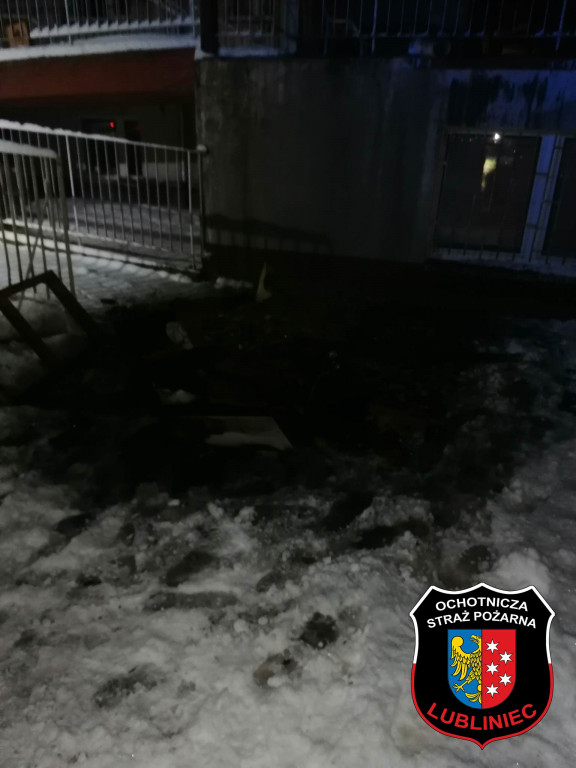 Lubliniec. Pożar w domu pomocy społecznej