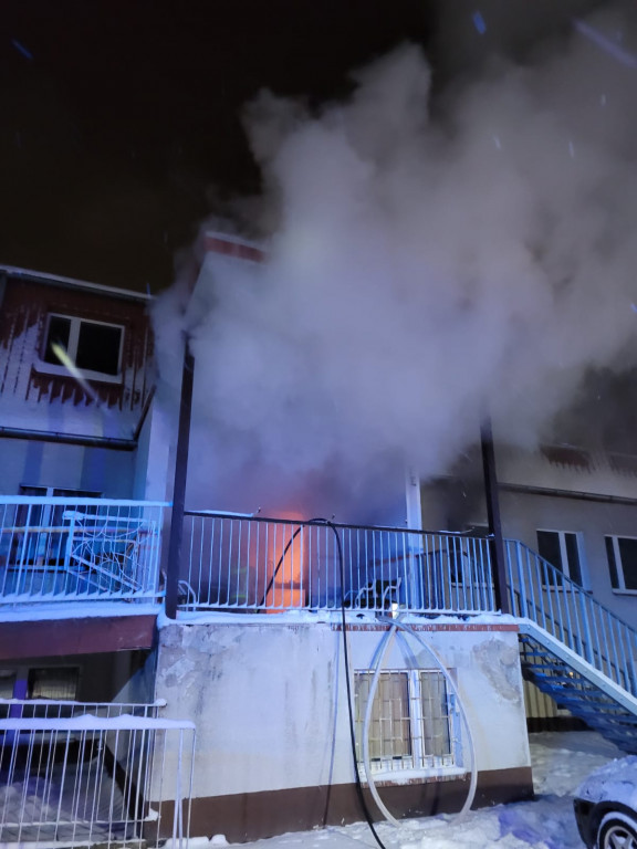 Lubliniec. Pożar w domu pomocy społecznej