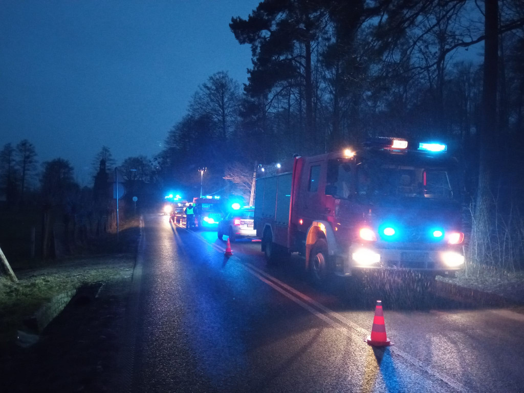 Groźny wypadek na drodze wojewódzkiej