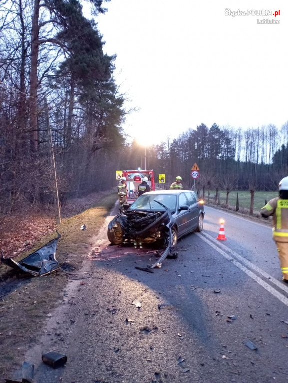 Groźny wypadek na drodze wojewódzkiej