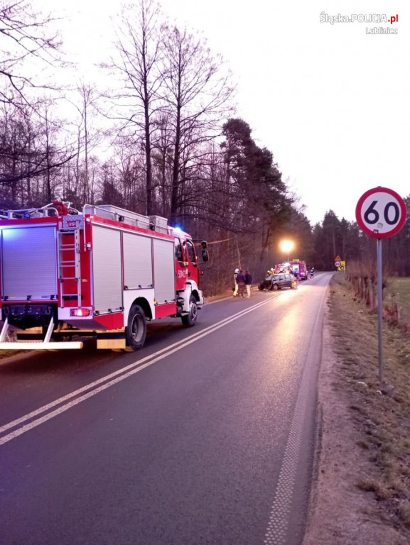 Groźny wypadek na drodze wojewódzkiej