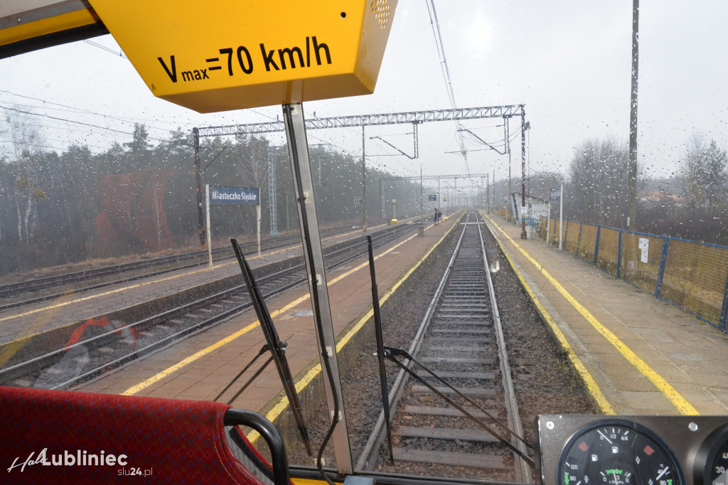 Na trasie pociągu Miasteczko Śląskie - lotnisko