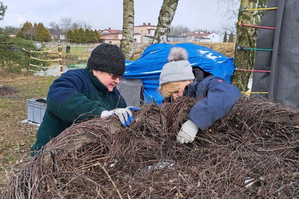 Psary. Nowe lęgowisko dla bocianów [FOTO]