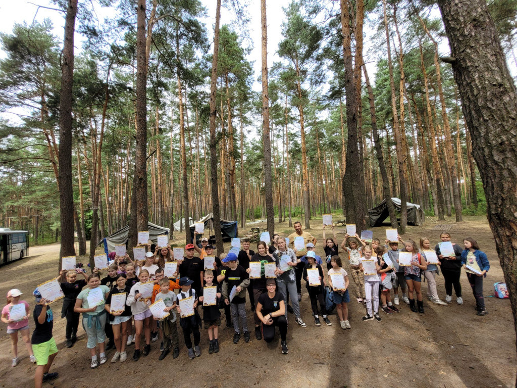 Strażacki biwak u harcerzy w Kokotku [FOTO]