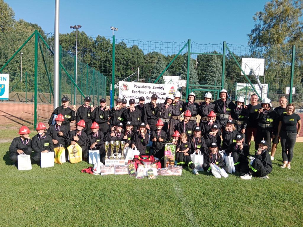 Koszęcin. Kto wygrał zawody sportowo-pożarnicze? [FOTO]