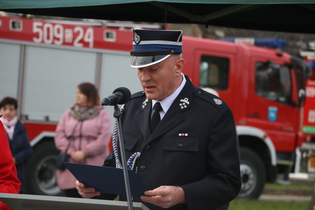 Strażacy mają nowy wóz. Uroczyste przekazanie