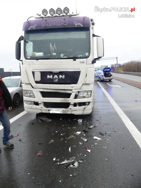 Lubliniec. Zderzenie na skrzyżowaniu dróg krajowych