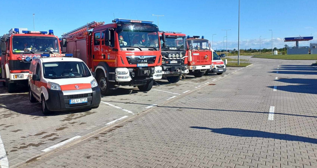 Nasi strażacy wrócili spod Raciborza FOTO Z AKCJI