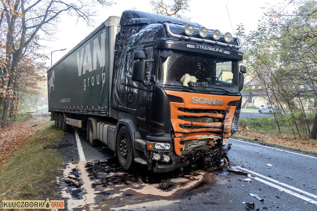 Śmiertelny wypadek na DK 11 [ZDJĘCIA]