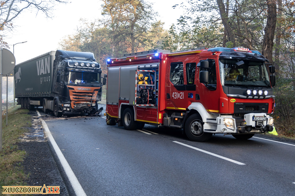 Śmiertelny wypadek na DK 11 [ZDJĘCIA]