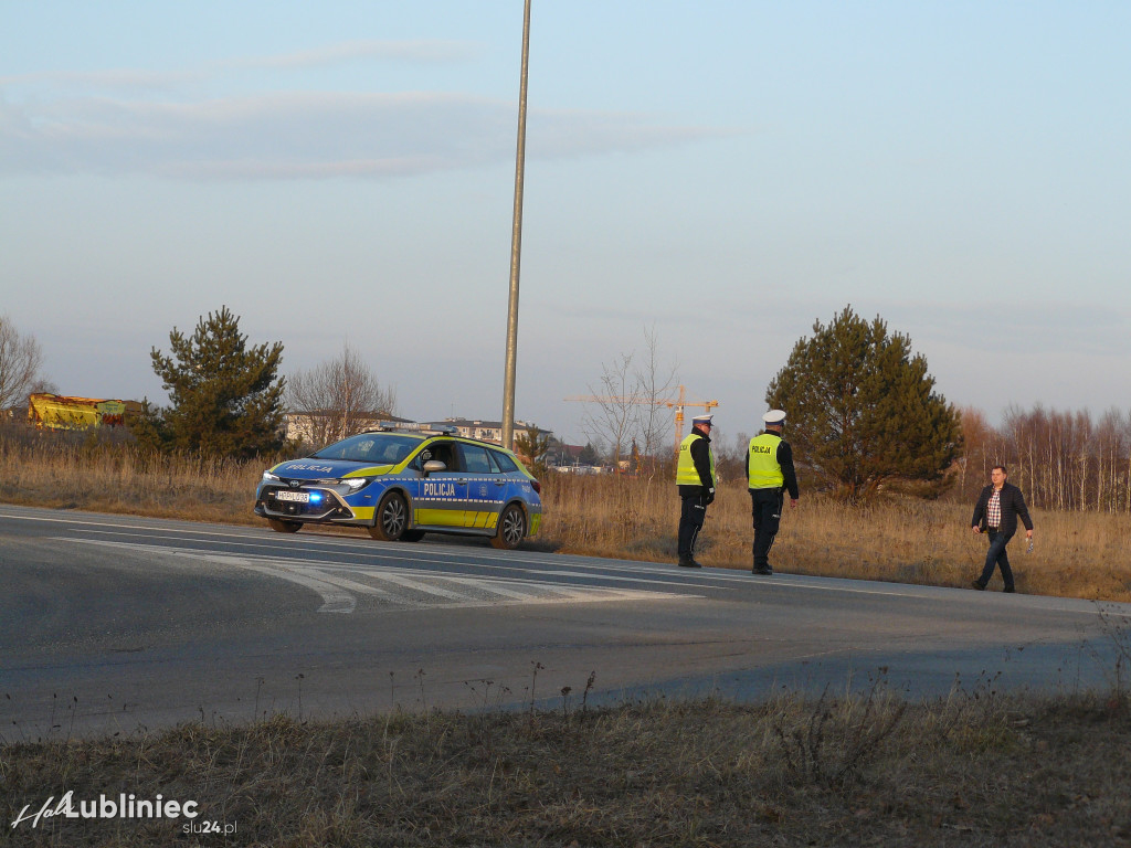 Lubliniec. Protest w sprawie S11 na DK 11