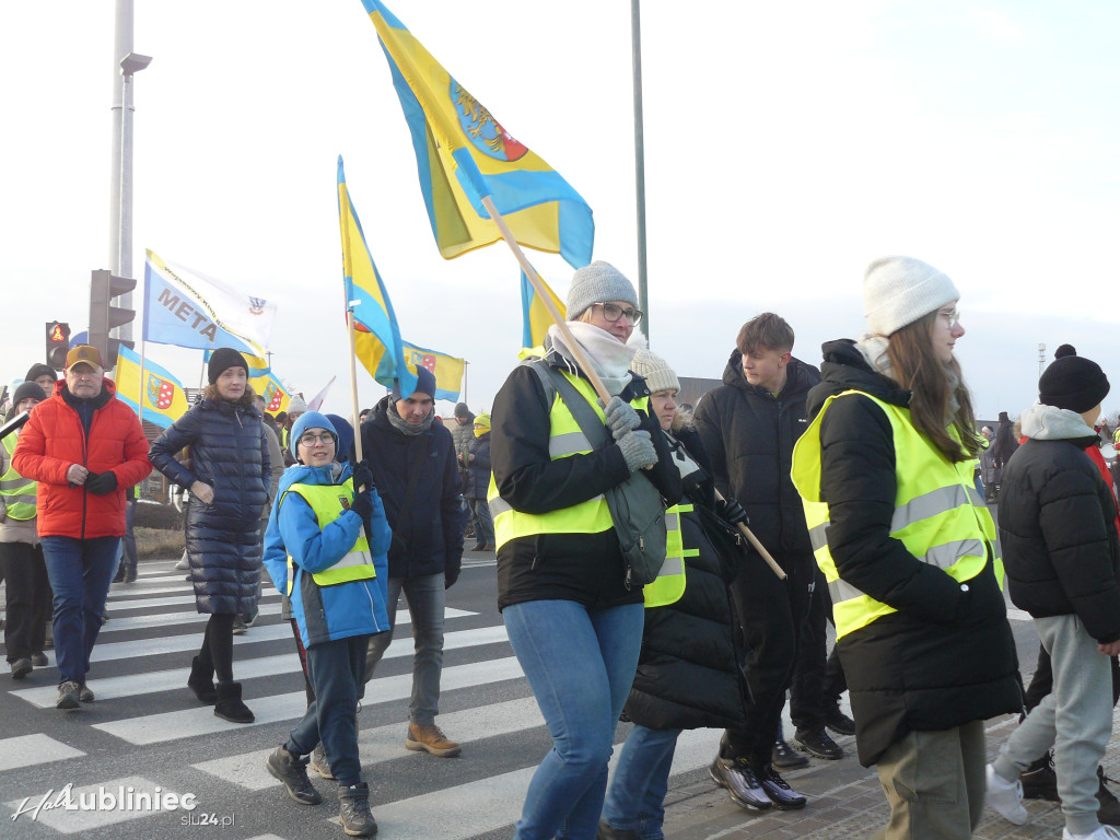 Lubliniec. Protest w sprawie S11 na DK 11