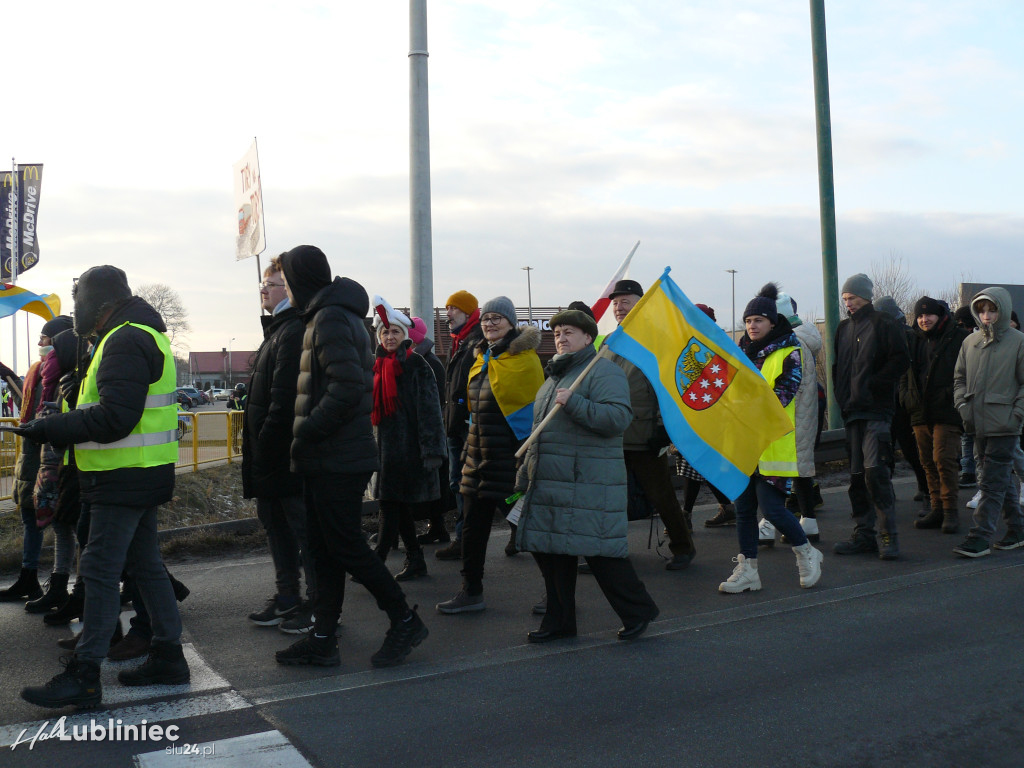 Lubliniec. Protest w sprawie S11 na DK 11