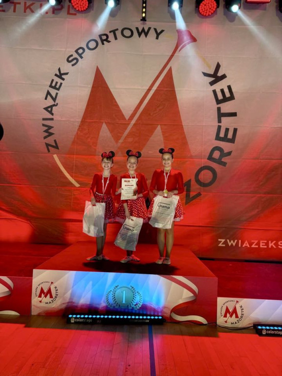 Sukcesy naszych mażoretek