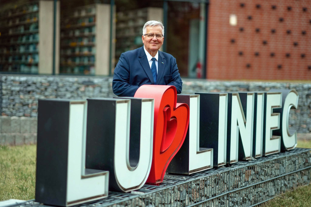 Lubliniec. Sesja i wizyta Bronisława Komorowskiego