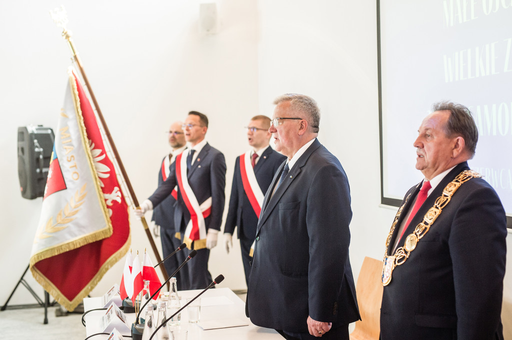 Lubliniec. Sesja i wizyta Bronisława Komorowskiego