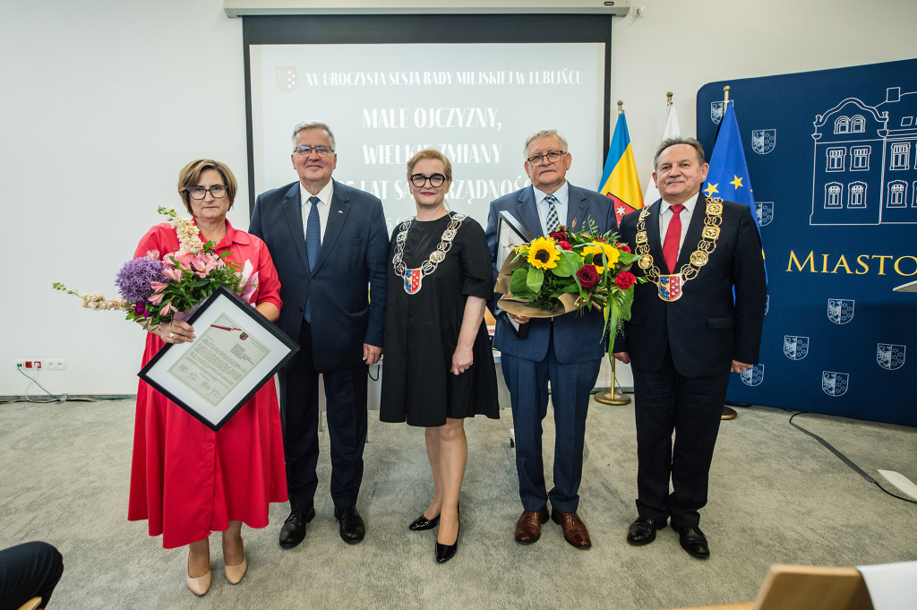 Lubliniec. Sesja i wizyta Bronisława Komorowskiego