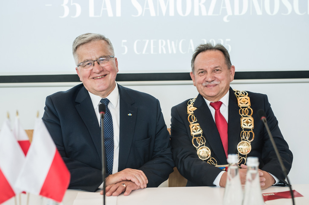 Lubliniec. Sesja i wizyta Bronisława Komorowskiego