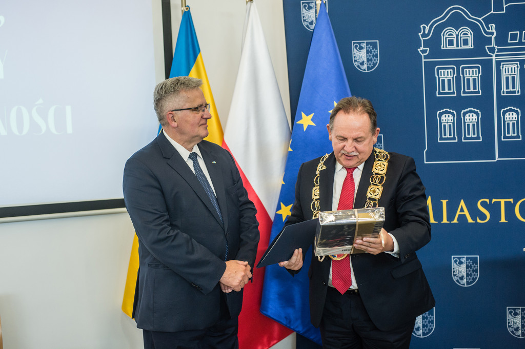 Lubliniec. Sesja i wizyta Bronisława Komorowskiego