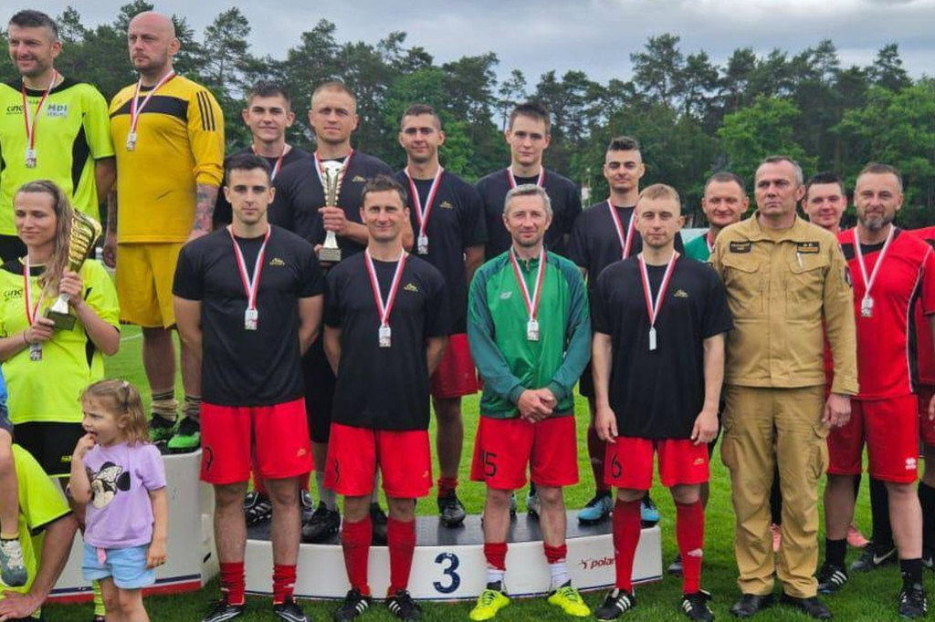 Lubliniec. Nasi strażacy na trzecim miejscu