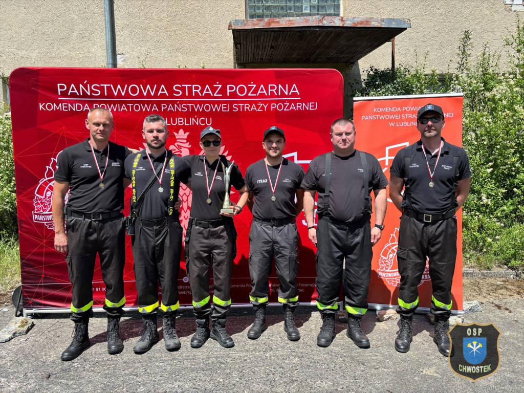 Powiat lubliniecki. Najlepsi ratownicy wśród strażaków